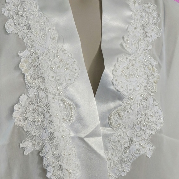 Intimo Amore bridal wrap white beads - Picture 3 of 6